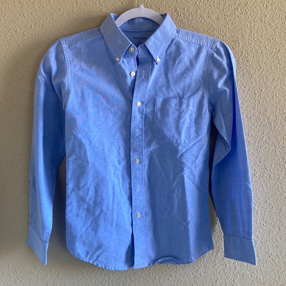 George Other - GEORGE BOY SHIRT, Size 10/12, Light Blue Color 💙.